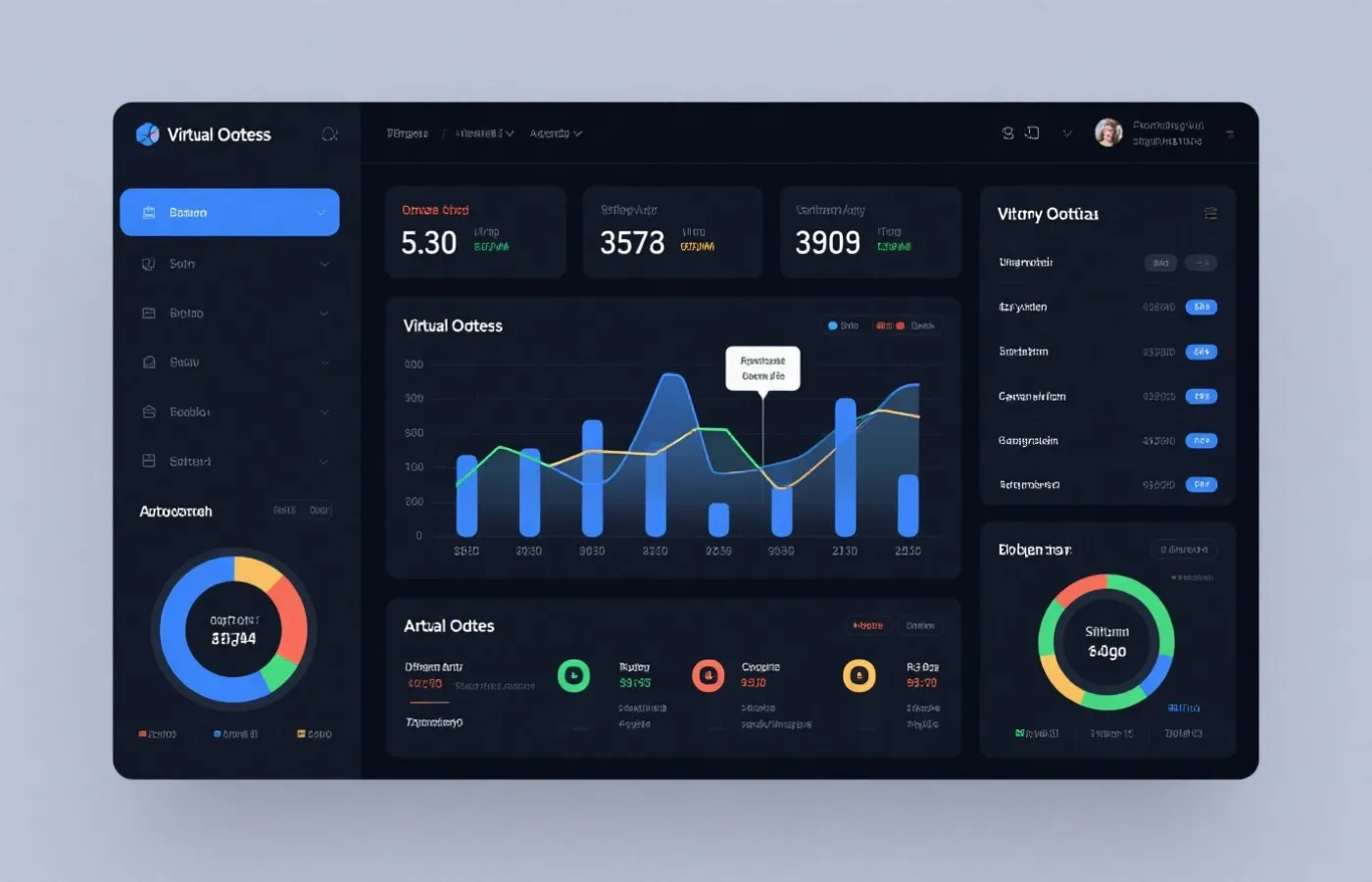 数据看板与赔率走势示意图